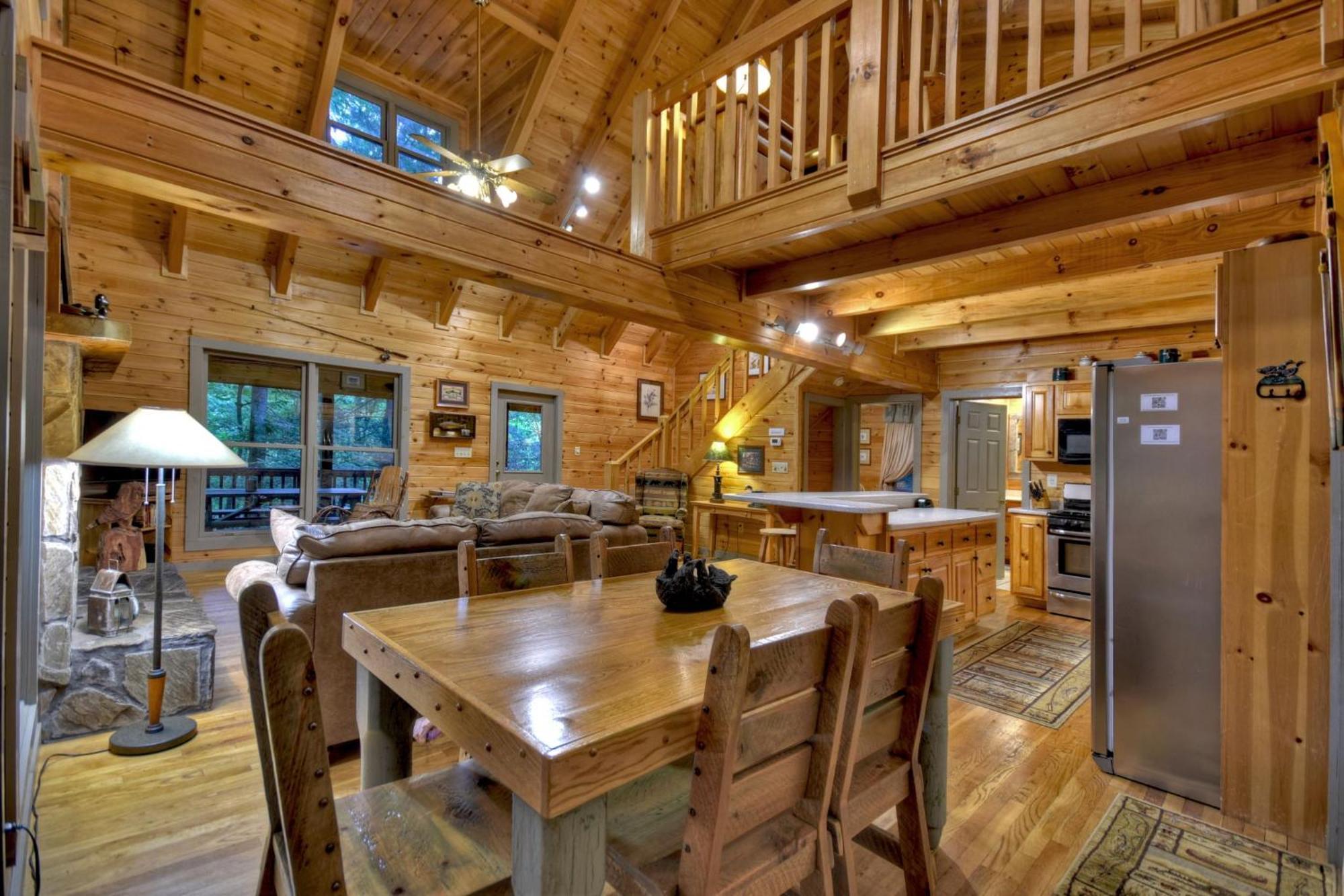 K6 Lodge Gather Around The Firepit Soak In The Hot Tub And Splash In The Creek Blue Ridge Exterior foto