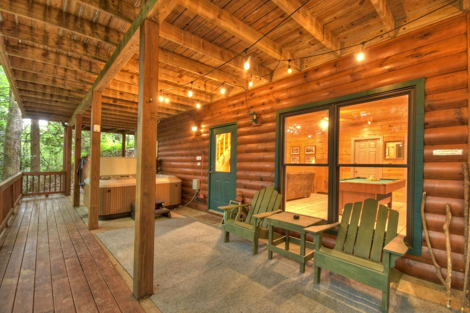 K6 Lodge Gather Around The Firepit Soak In The Hot Tub And Splash In The Creek Blue Ridge Exterior foto